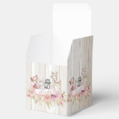 Girl Woodland Babydusche Geschenkschachtel (Geöffnet)