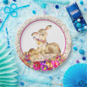 Girl Woodland Deer Baby Shooter Teller (Party)