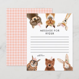 Girl Woodland Geburtstagsparty Time Kapsel