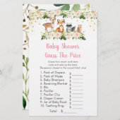 Girl Woodland rät das Price Baby Duschspiel (Vorne/Hinten)