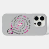 Girl Zitat Guter Geschmack in Musik Schlechter Ges Case-Mate iPhone Hülle (Rückseite (Horizontal))