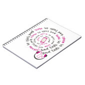 Girl Zitat Guter Geschmack in Musik Schlechter Ges Notizblock (Linke Seite)