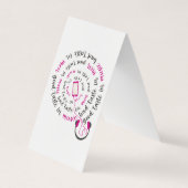 Girl Zitat Guter Geschmack in Musik Schlechter Ges Visitenkarten (Vorderseite)