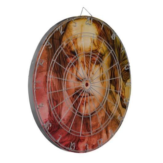 Girl Zombie Dartboard Dartscheibe (Vorderseite Links)