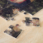 Girlande der Frucht und der Blumen mit Jungfrau Puzzle (Seite)