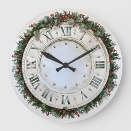 Girlande Große Wanduhr