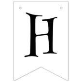 Girlandenbanner Wimpelkette (Zweite Fahne)