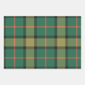 Girlandeneinwickelpapier Flachblatt-Set aus 3 Geschenkpapier Set (Vorderseite 2)