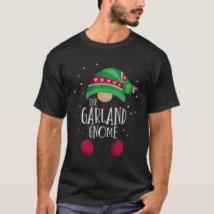Girlandengnom-Familien-Weihnachts-Schlafanzüge T-Shirt