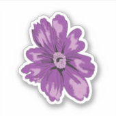 Girlanstil, Leichtbaumpflanze, gebleichte Zeder Aufkleber (Vorderseite)