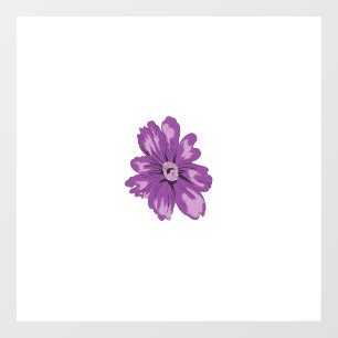 Girlanstil, Leichtbaumpflanze, gebleichte Zeder Fensteraufkleber