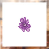 Girlanstil, Leichtbaumpflanze, gebleichte Zeder Fensteraufkleber (Blatt 2)