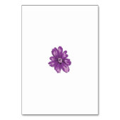 Girlanstil, Leichtbaumpflanze, gebleichte Zeder Tischnummer (Vorderseite)