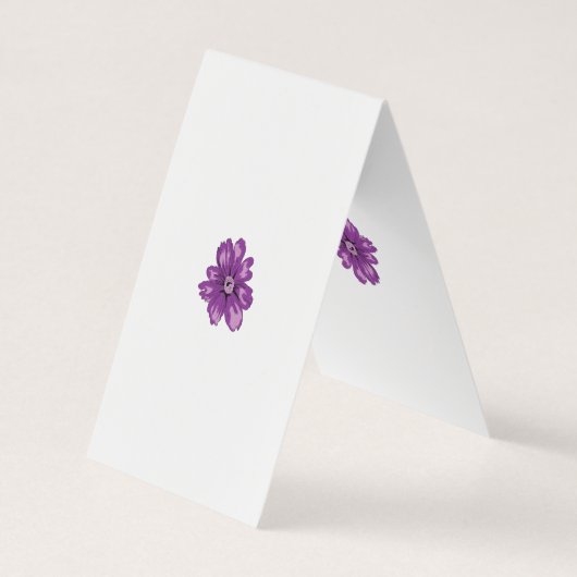 Girlanstil, Leichtbaumpflanze, gebleichte Zeder Visitenkarten (Rückseite)