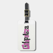 Girlapalooza Gepäckanhänger (Vorderseite vertikal)