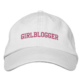 Girlblogger Bestickte Baseballkappe
