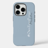 Girlboss Empowerment-Geschenk - Personalisierter N Case-Mate iPhone Hülle (Rückseite)