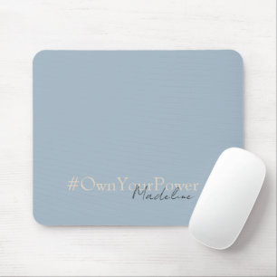 Girlboss Empowerment-Geschenk - Personalisierter N Mousepad