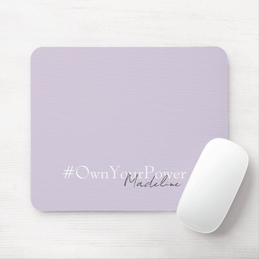 Girlboss Empowerment-Geschenk - Personalisierter N Mousepad (Mit Mouse)