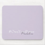 Girlboss Empowerment-Geschenk - Personalisierter N Mousepad (Vorne)