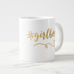 #girlboss Kaffee Tasse mit Herz