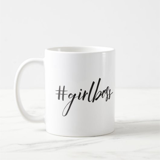 #girlboss kaffeetasse (Links)