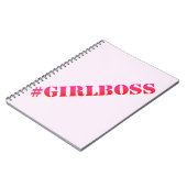 #GirlBoss - Quote Notebook Notizblock (Linke Seite)