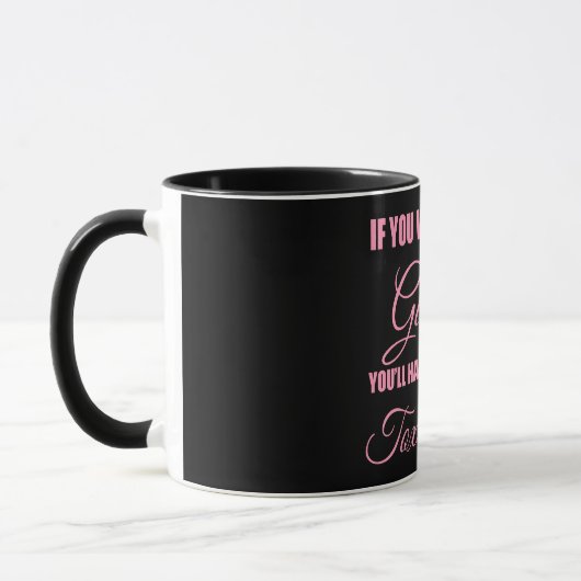 Girlboss Toxische Eigenschaften Tasse (Links)