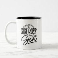 Girlboss zur Sonne Handlettered