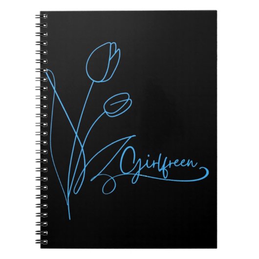 Girlfreen-Logo - Spiral Foto Notebook Notizblock (Vorderseite)