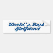 Girlfriend Autoaufkleber (Vorne)