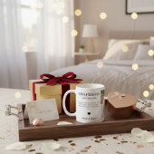 Girlfriend Definition Photo Collage Kaffeetasse