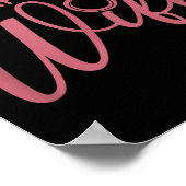 Girlfriend Fiancée Wife, Married Engagement Weddin Poster (Ecke)