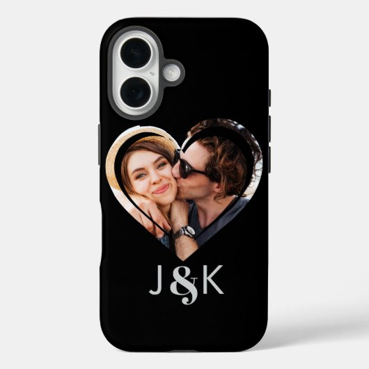 Girlfriend Foto Collage Verabred Couple Case-Mate iPhone Hülle (Rückseite)