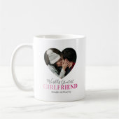 Girlfriend Foto Heart Gift Kaffeetasse (Links)