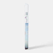 Girlfriend Foto lila Typografie iPhone 15 Hülle (Linke Seite)