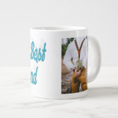 Girlfriend Foto Sky Script Jumbo-Tasse (Vorderseite Rechts)