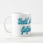 Girlfriend Foto Sky Script Kaffeetasse (Links)