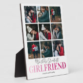 Girlfriend-Geschenk | WELTBESTES FOTO Fotoplatte (Seite)