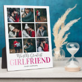 Girlfriend-Geschenk | WELTBESTES FOTO Fotoplatte (Seite)