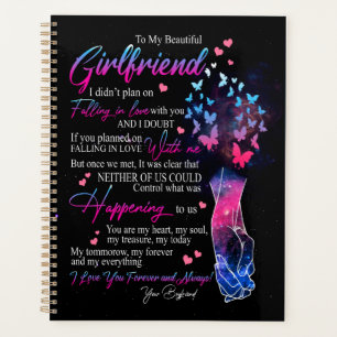 Girlfriend-Geschenke Brief an meine Freundin Planer