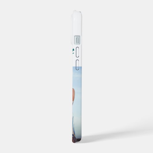 Girlfriend-grüne Typografie iPhone 15 Hülle (Linke Seite)