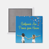 Girlfriend-Magnet Magnet (Vorderseite/Rückseite)