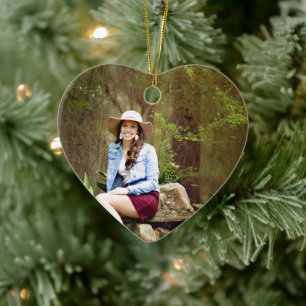 Girlfriend Ornament - Heart Keepake
