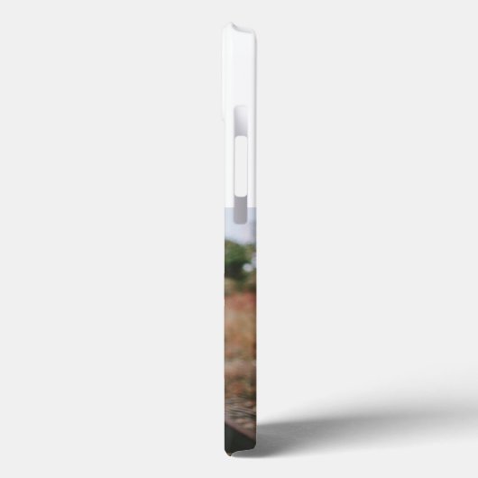 Girlfriend photo sky blue script Case-Mate iPhone hülle (Rückseite / Links)