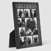 Girlfriend Together Forever Foto Collage Fotoplatte (Seite)