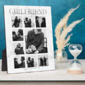 Girlfriend Together Forever Foto Collage Plaque Fotoplatte (Seite)