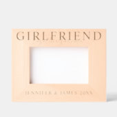 Girlfriend Together Forever Foto Geätzte Rahmen (Vorderseite)