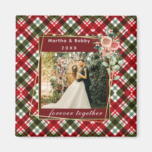 Girlfriend Together Forever Foto Magnet (Vorne)