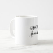 Girlfriend Verlobte Kaffeetasse (Vorderseite Links)